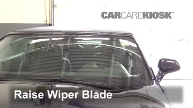 2018 Chevrolet Camaro LT 2.0L 4 Cyl. Turbo Convertible Balais essuie-glace avant Changer les balais des essuie-glace